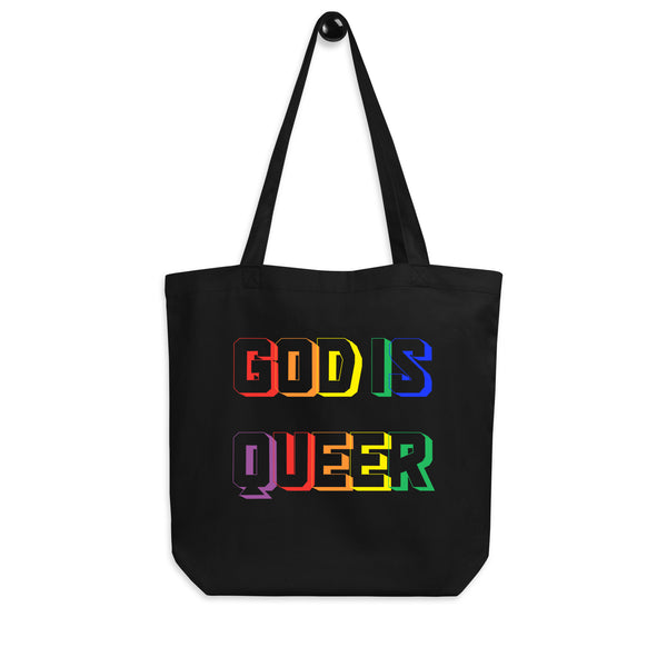 God is Queer Eco Tote Bag