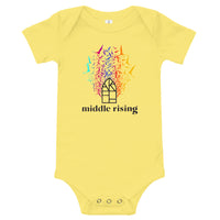 Middle Rising Baby Onesie