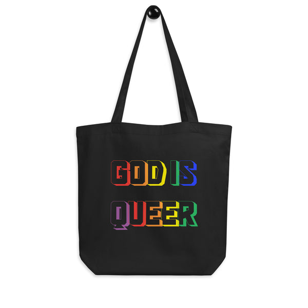 God is Queer Eco Tote Bag