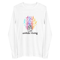 Middle Rising Long Sleeve T-shirt (Unisex)