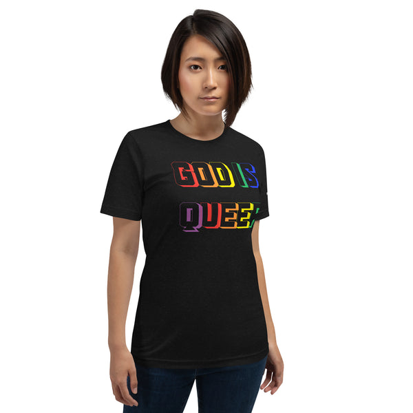 God is Queer Unisex t-shirt