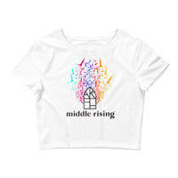 Middle Rising Crop Top