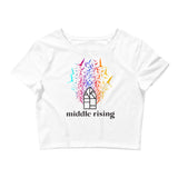 Middle Rising Crop Top